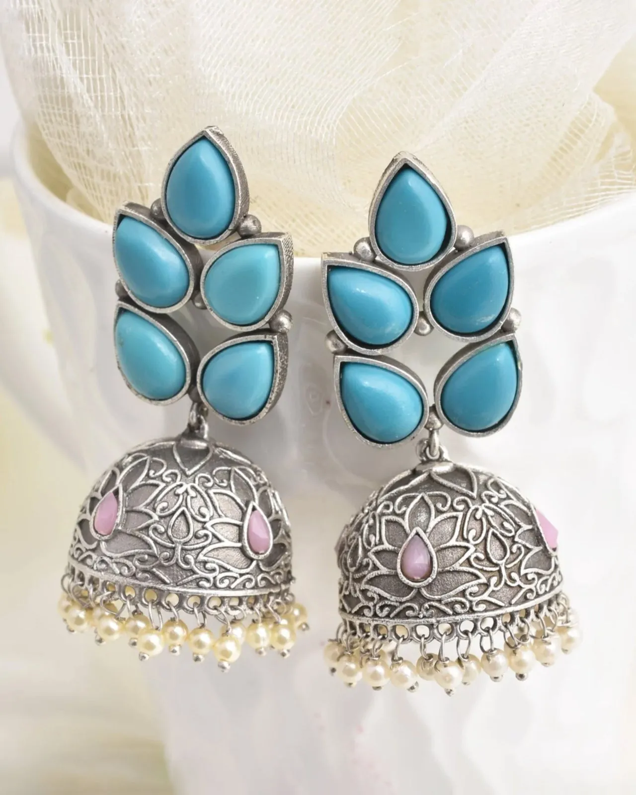 Isabella Jhumki Earrings - wxo