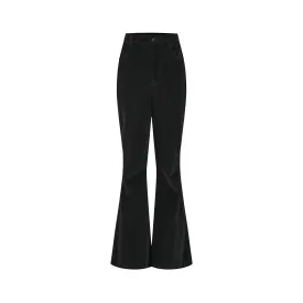 Jenner Velvet High Waist Flared Jeans