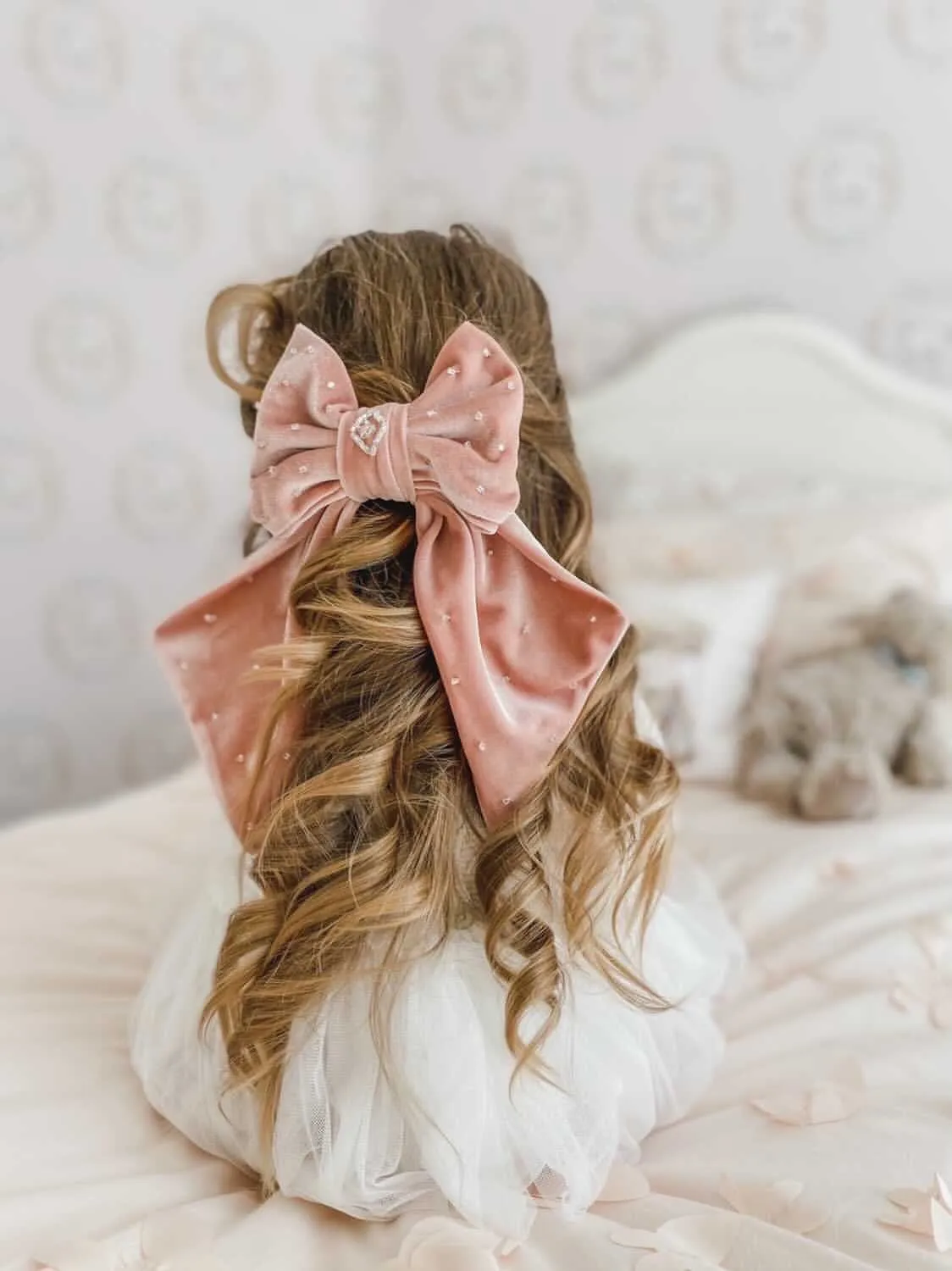 Juliette Velvet Hair Bow