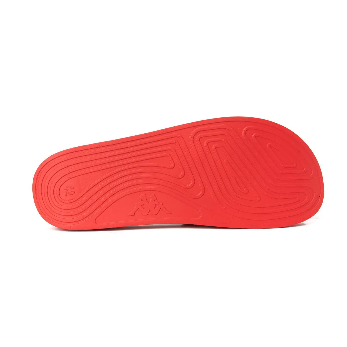 Kappa Authentic Caius 2 Slides - Red MD Coral