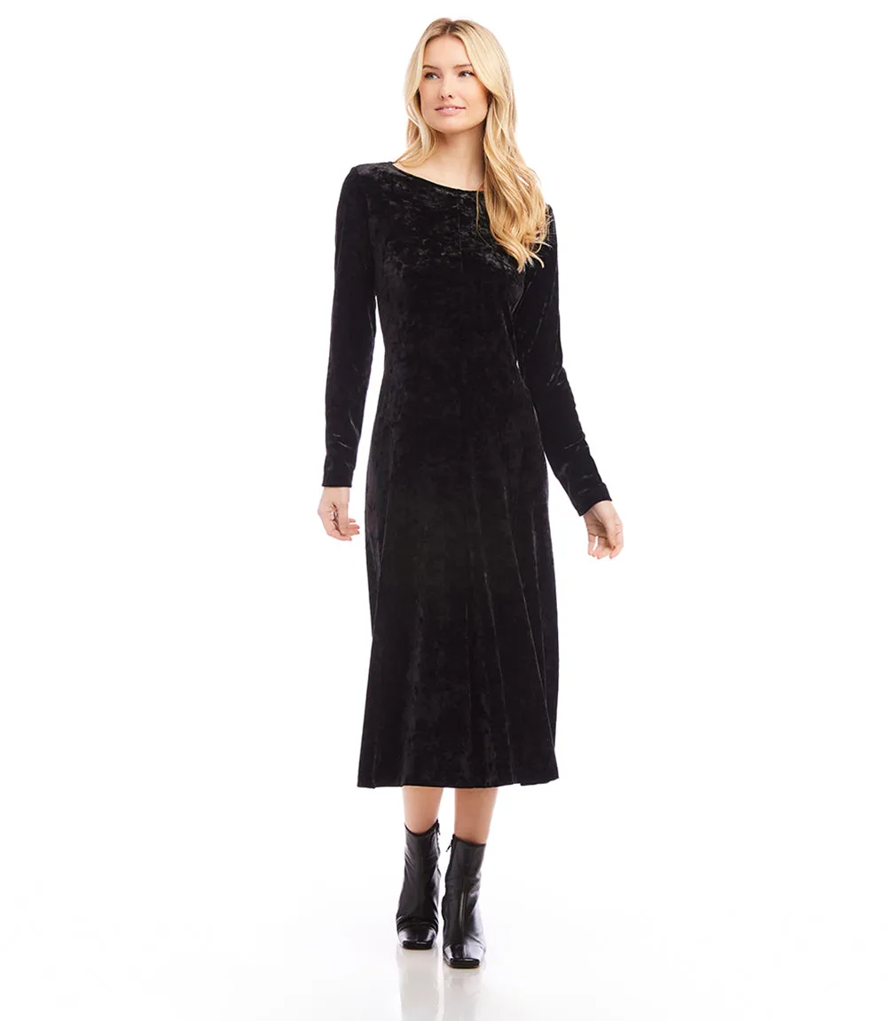 Kate Velvet Midi Dress