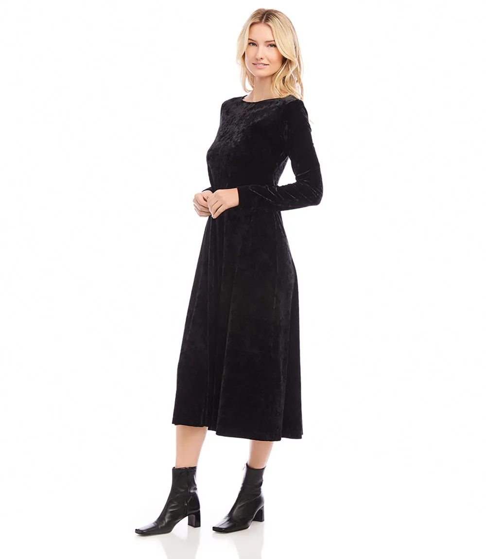 Kate Velvet Midi Dress