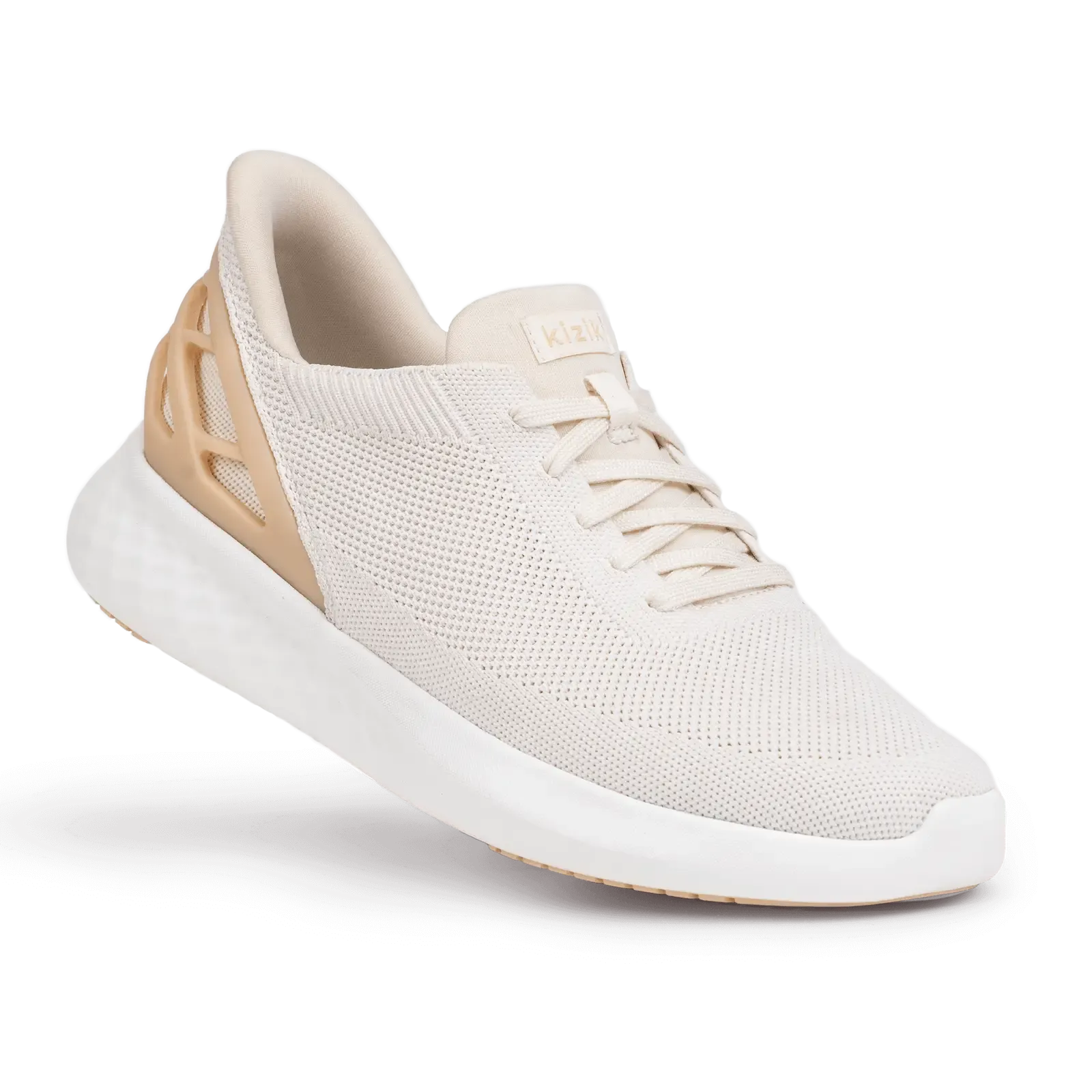 Kizik Athens White Cream Hands Free Slip On