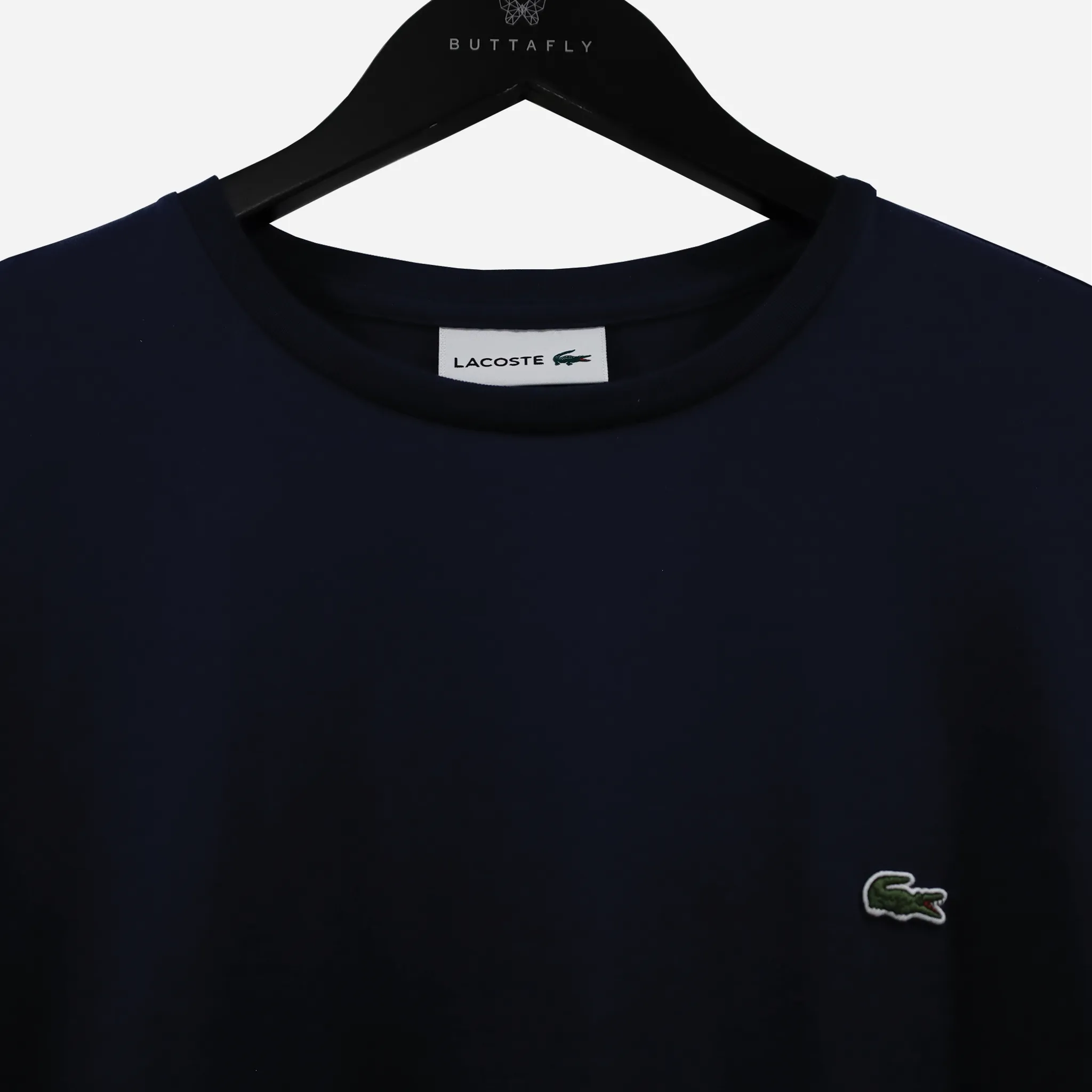 Lacoste Navy Blue Men's Crew Neck Pima Cotton Jersey T-shirt TH6709