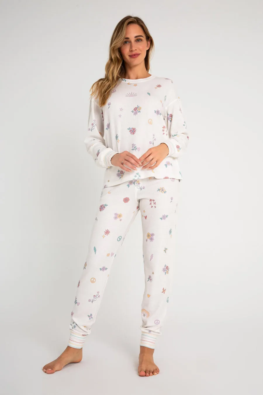 Living in the Sunshine Jammie Pant | Ivory