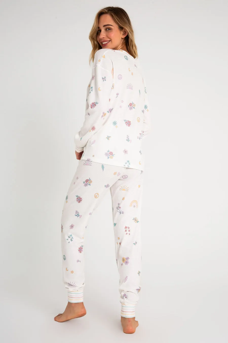 Living in the Sunshine Jammie Pant | Ivory