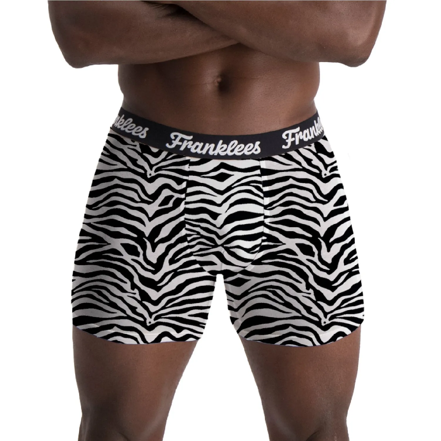 Long Leg Trunk | Soft Cotton | Zebra