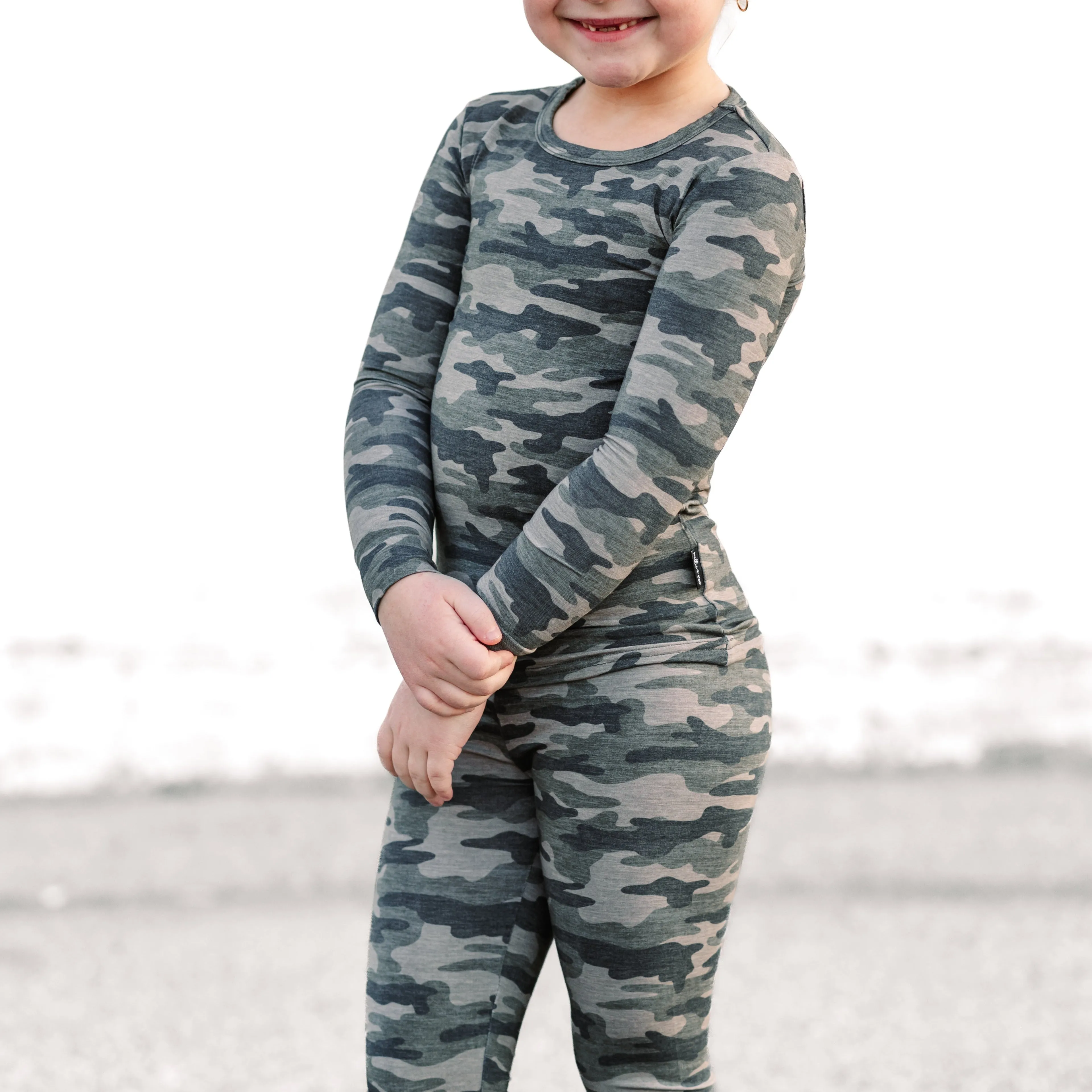 LONG SLEEVE 2 PIECE SETS- Chris Camo