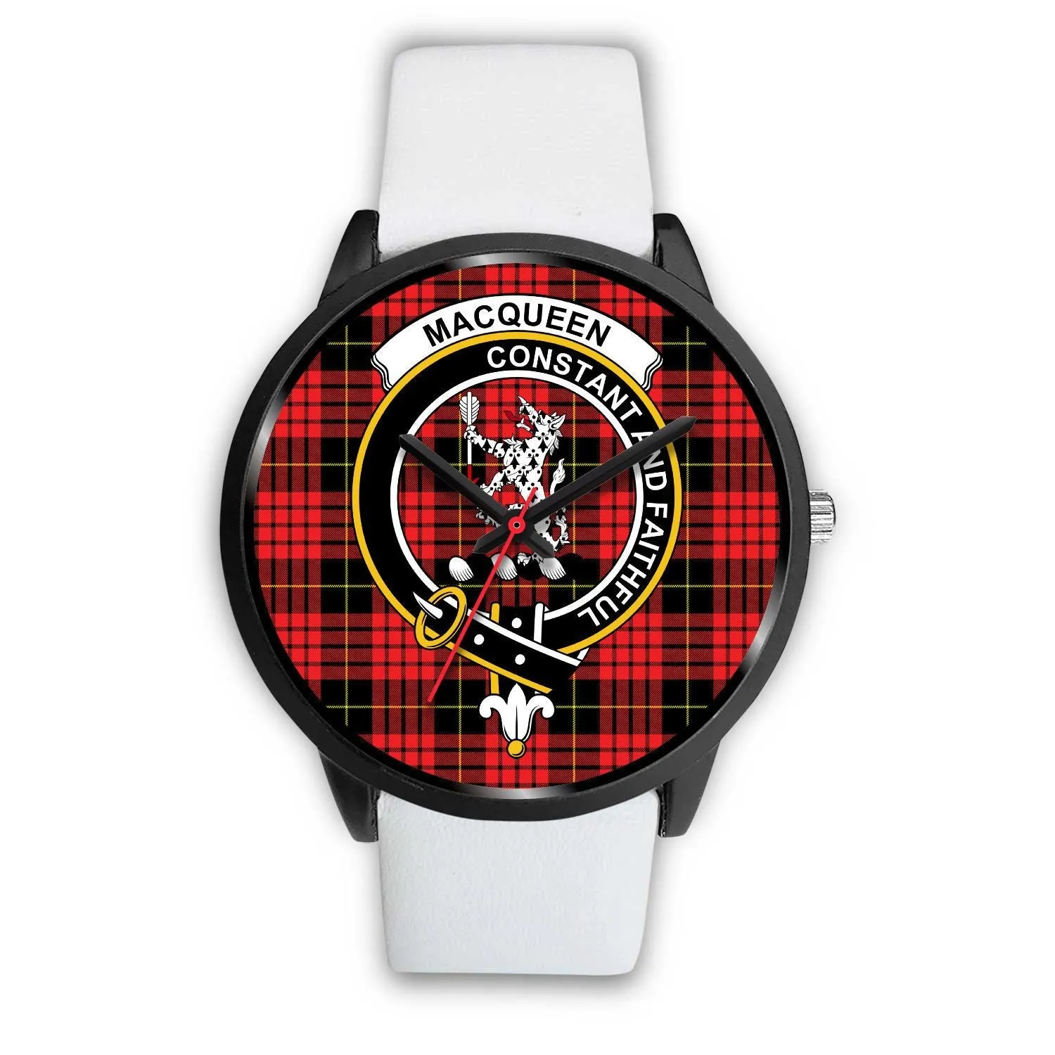 MacQueen Modern Clan Badge Tartan Black Watch