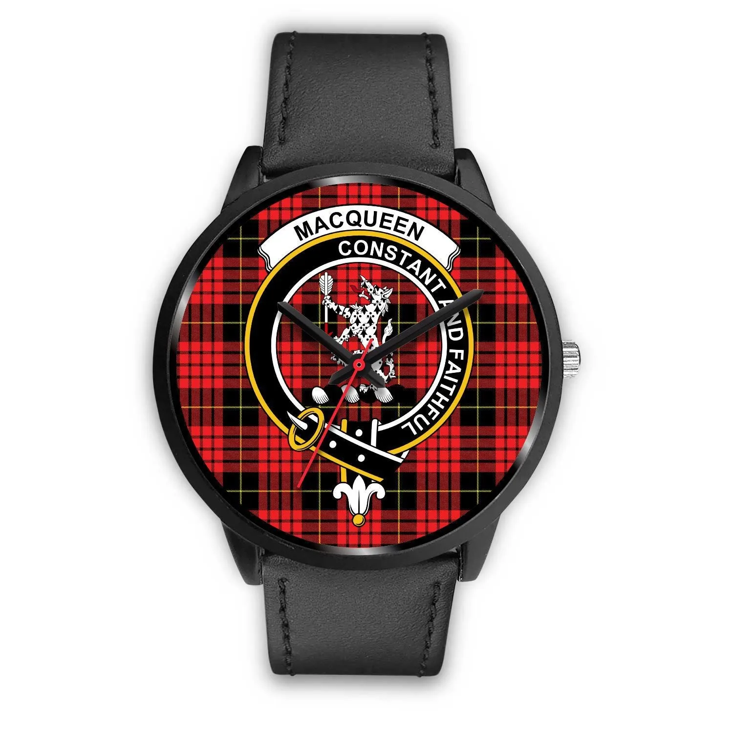 MacQueen Modern Clan Badge Tartan Black Watch