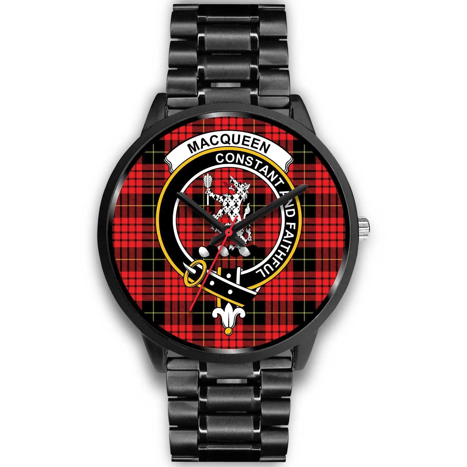 MacQueen Modern Clan Badge Tartan Black Watch