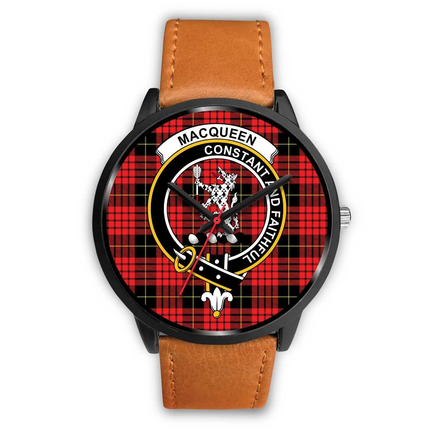 MacQueen Modern Clan Badge Tartan Black Watch