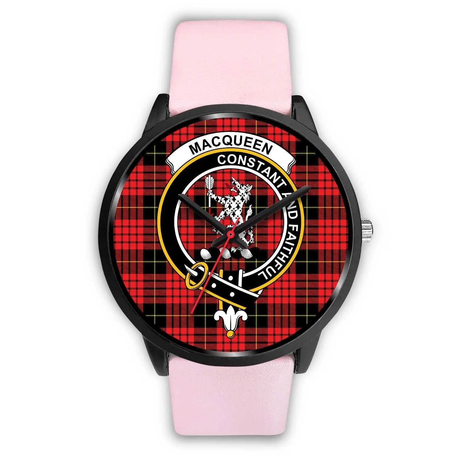 MacQueen Modern Clan Badge Tartan Black Watch