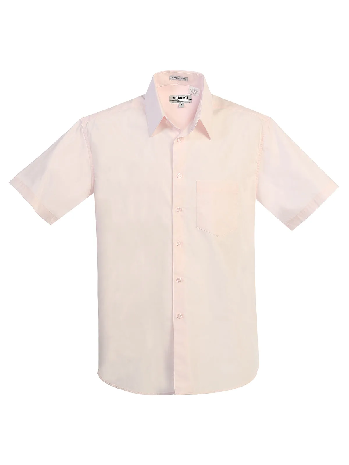 Men's Short Sleeve Shirt, Pink