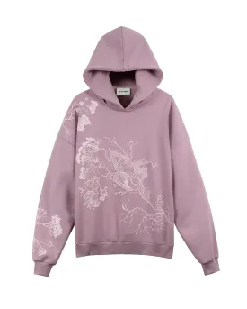 Pas Une Marque Cordyceps Hoodie - ASH ROSE