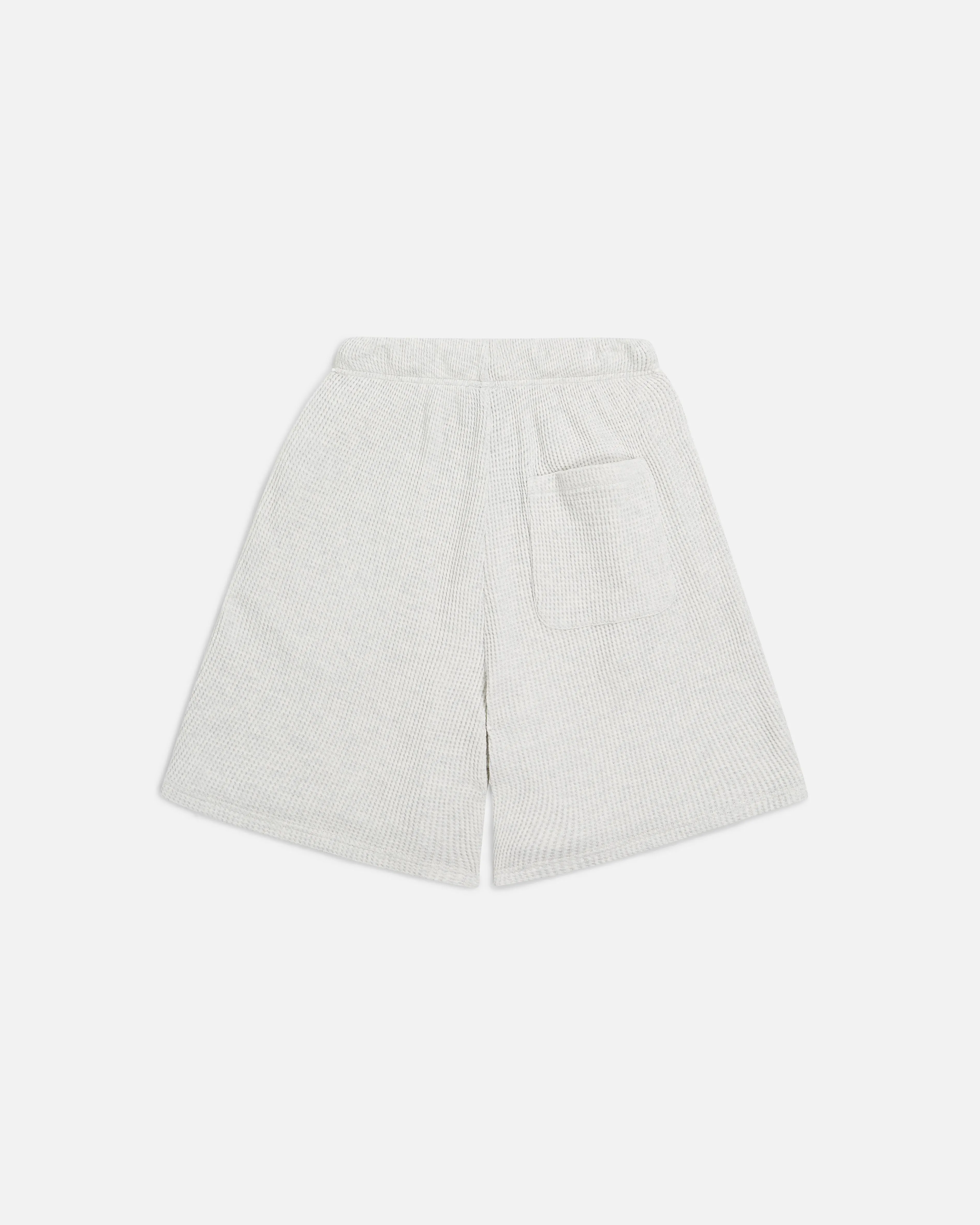 Patta Basic Waffle Shorts (Melange Grey)