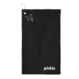 Pickle | Pickleball Court Towels | Grommeted 100% Cotton Terry Velour