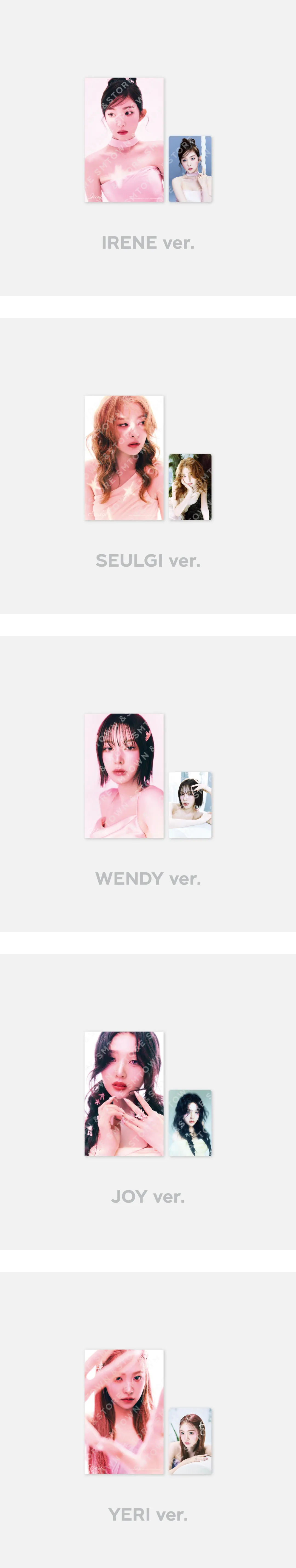 (PRE-ORDER) Red Velvet - [Cosmic] MD 4X6 PHOTO SET