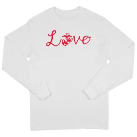 Red Love EGA Long Sleeve Tee