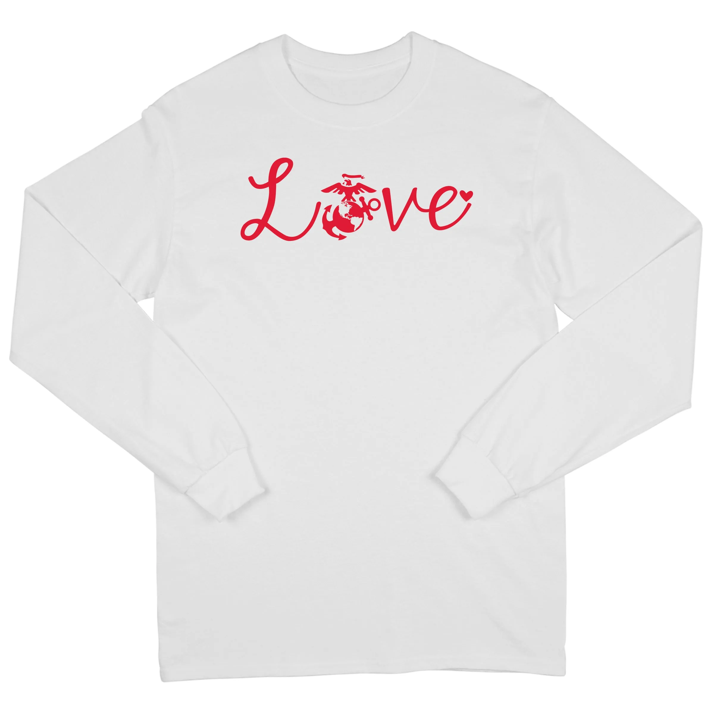 Red Love EGA Long Sleeve Tee