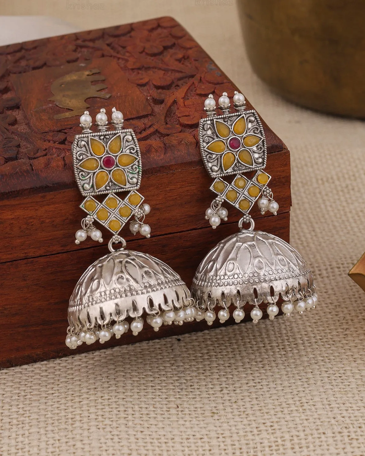 Samridhi Jhumki Earrings