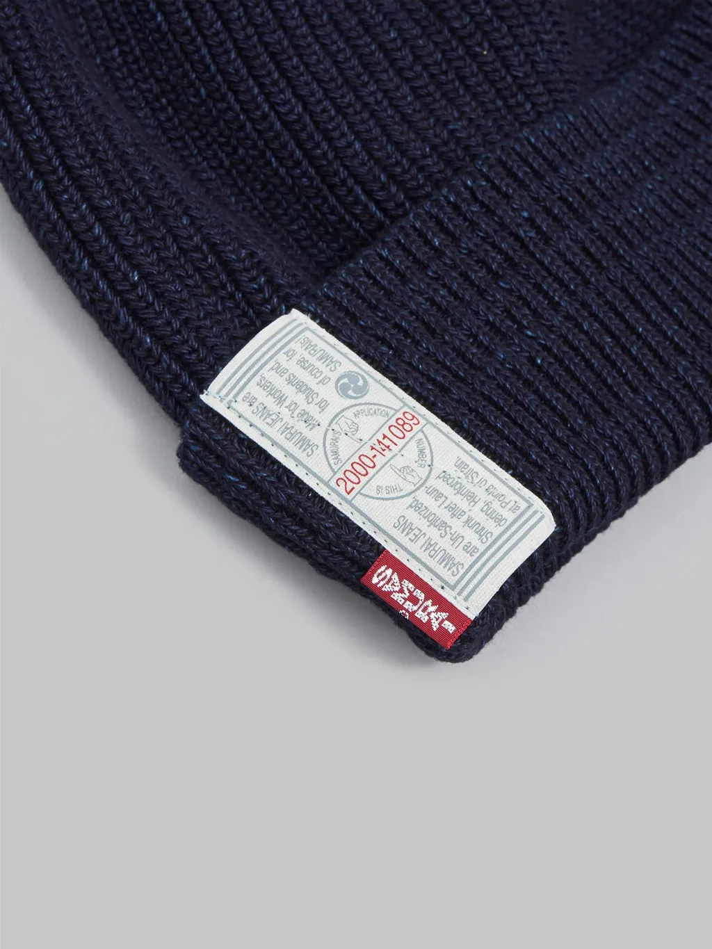 Samurai Jeans SJ501NC Watch Knit Cap Indigo