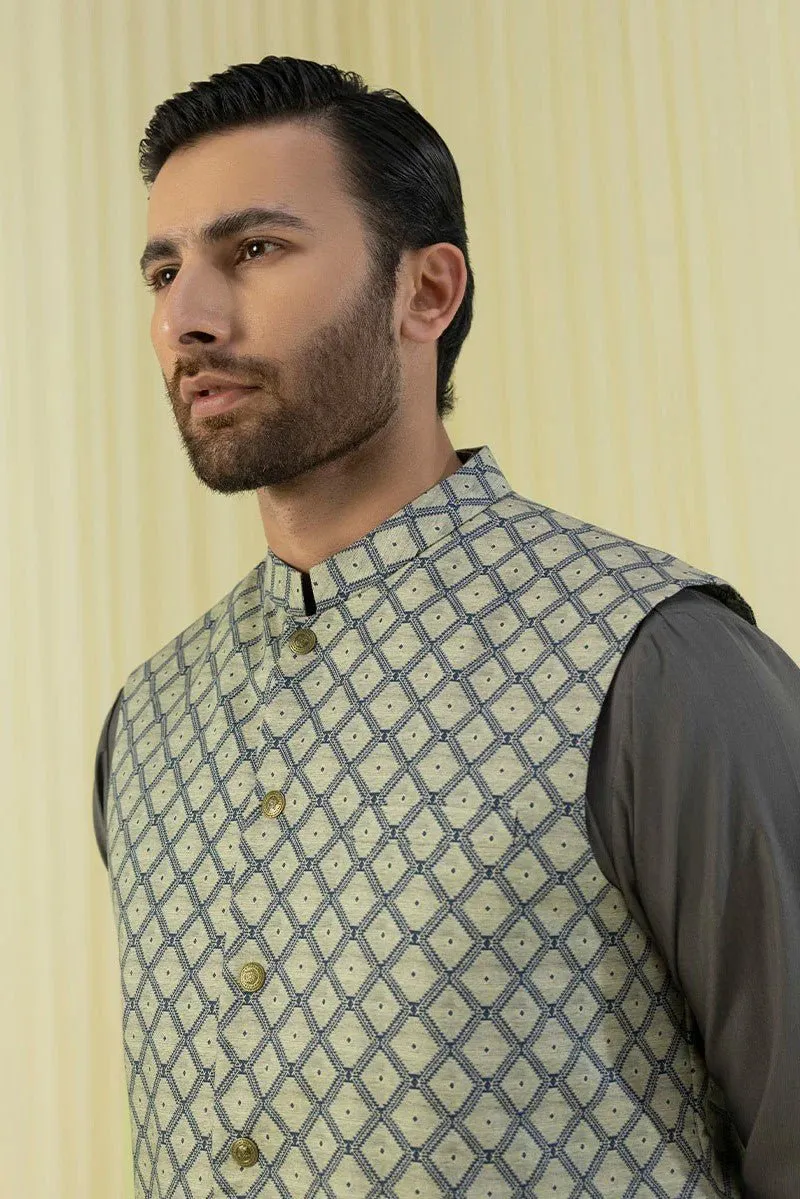 Sapphire Pakistani Mens Waistcoat SAM08