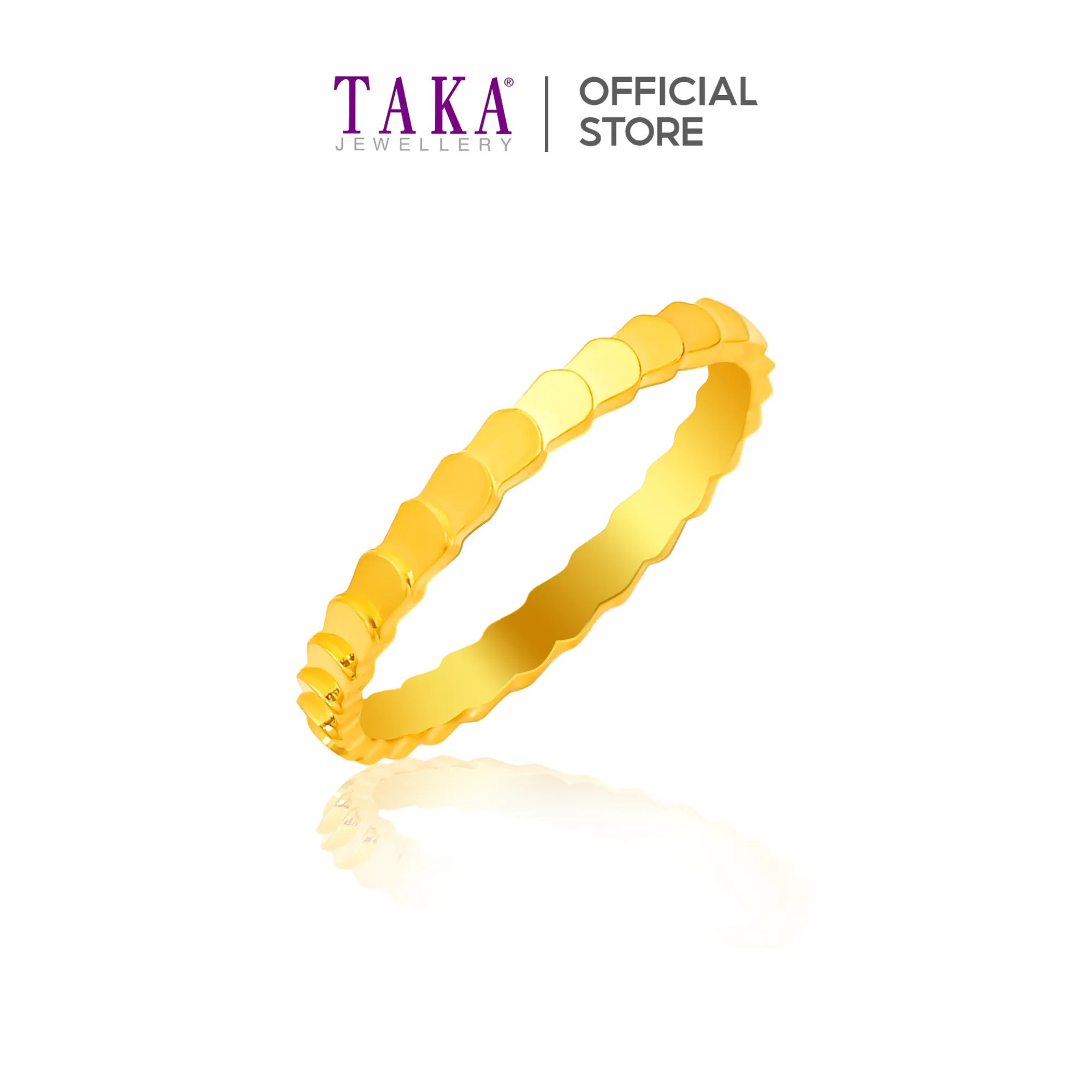 TAKA Jewellery 999 Pure Gold 5G Ring