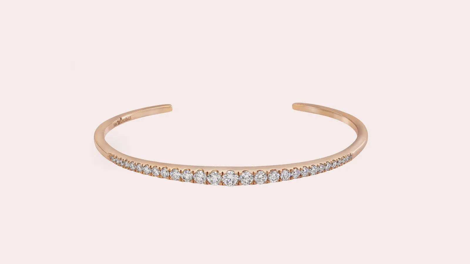 The Graduated Diamond Cuff