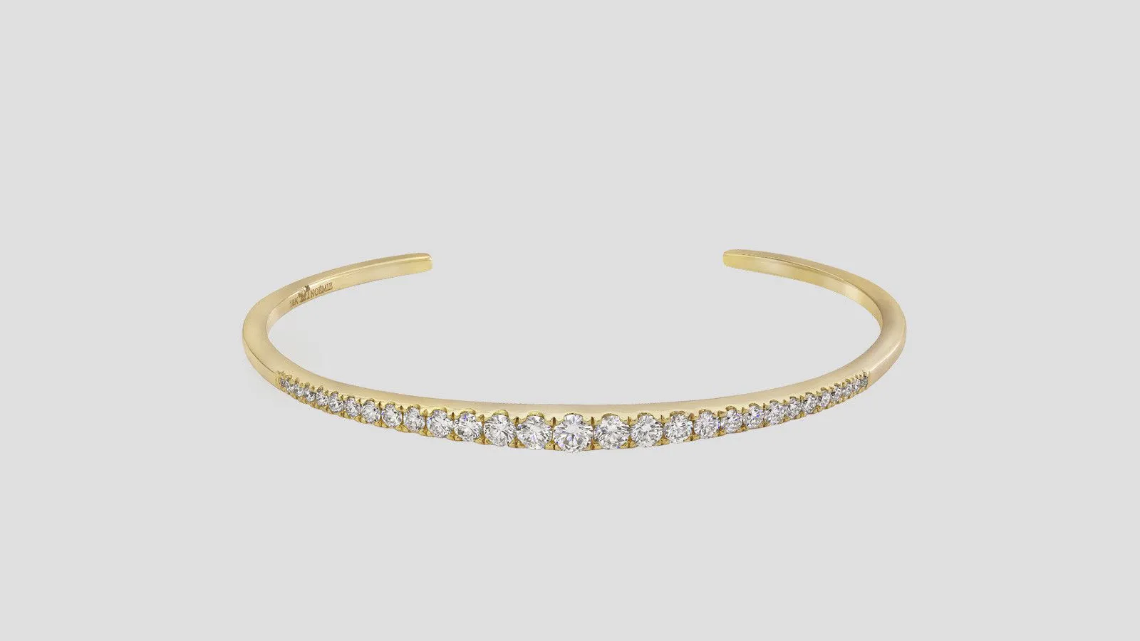 The Graduated Diamond Cuff