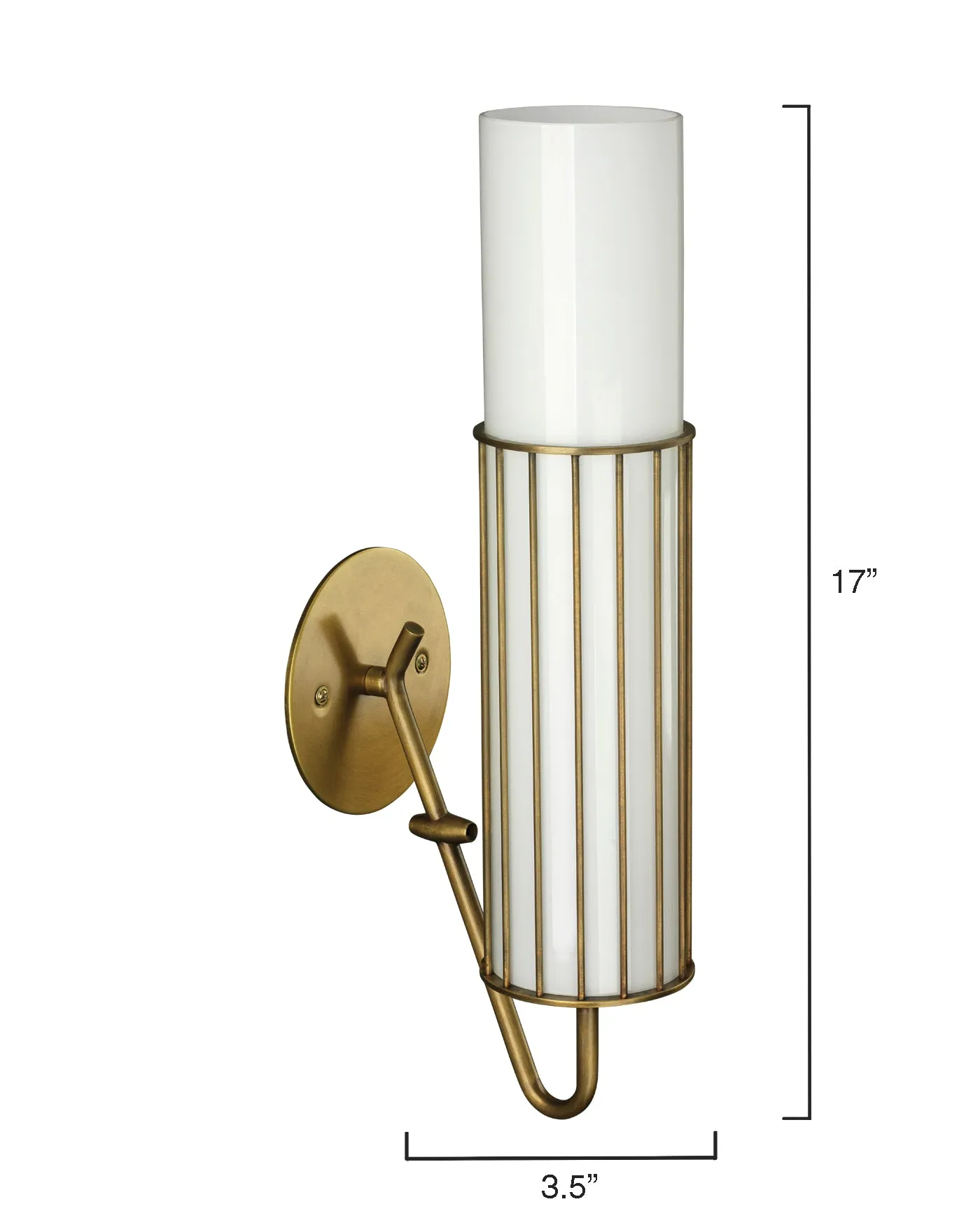 Torino Wall Sconce - Antique Brass