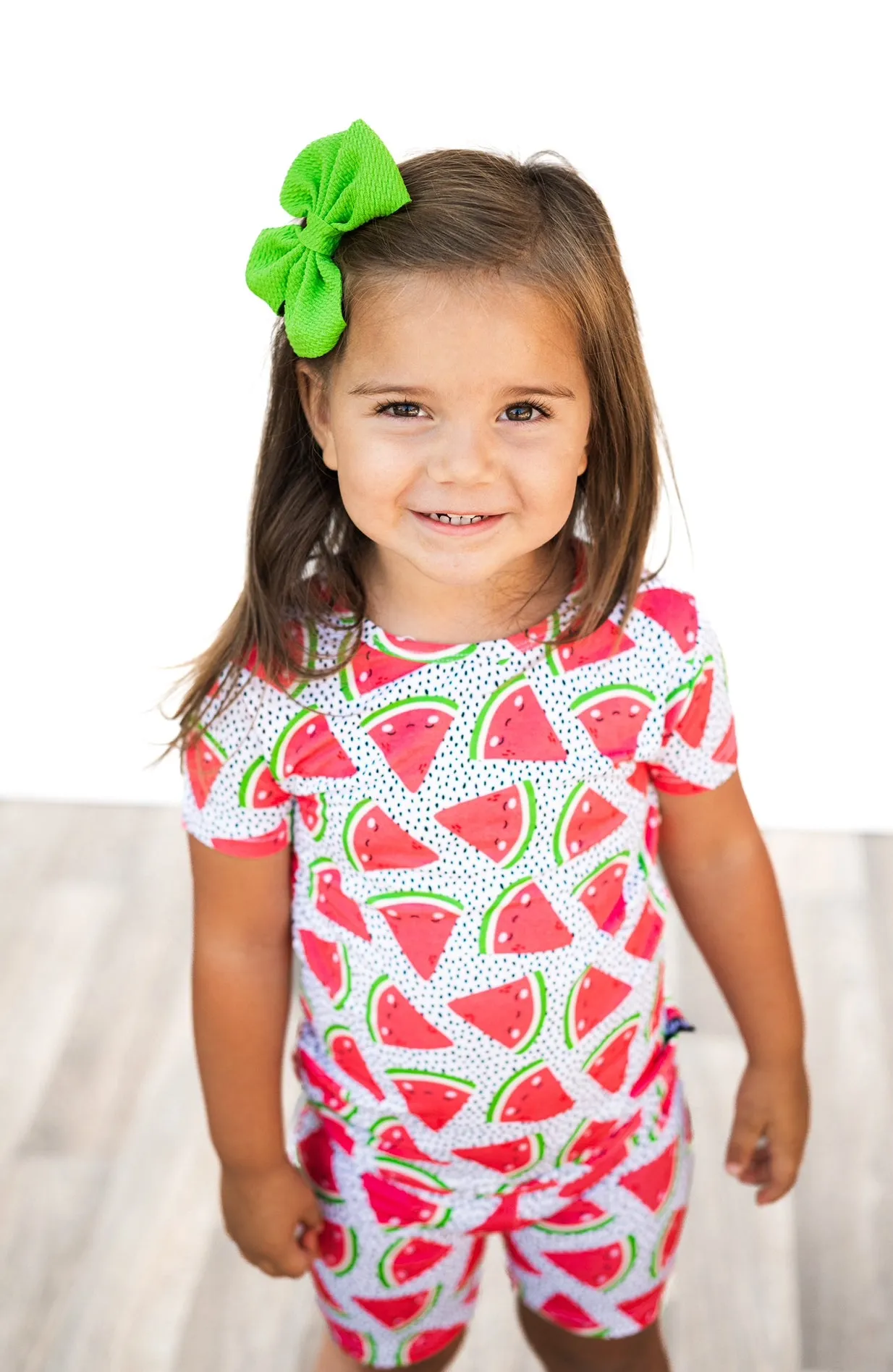 TWO PIECE SHORTIE SET- Kawaii Watermelon