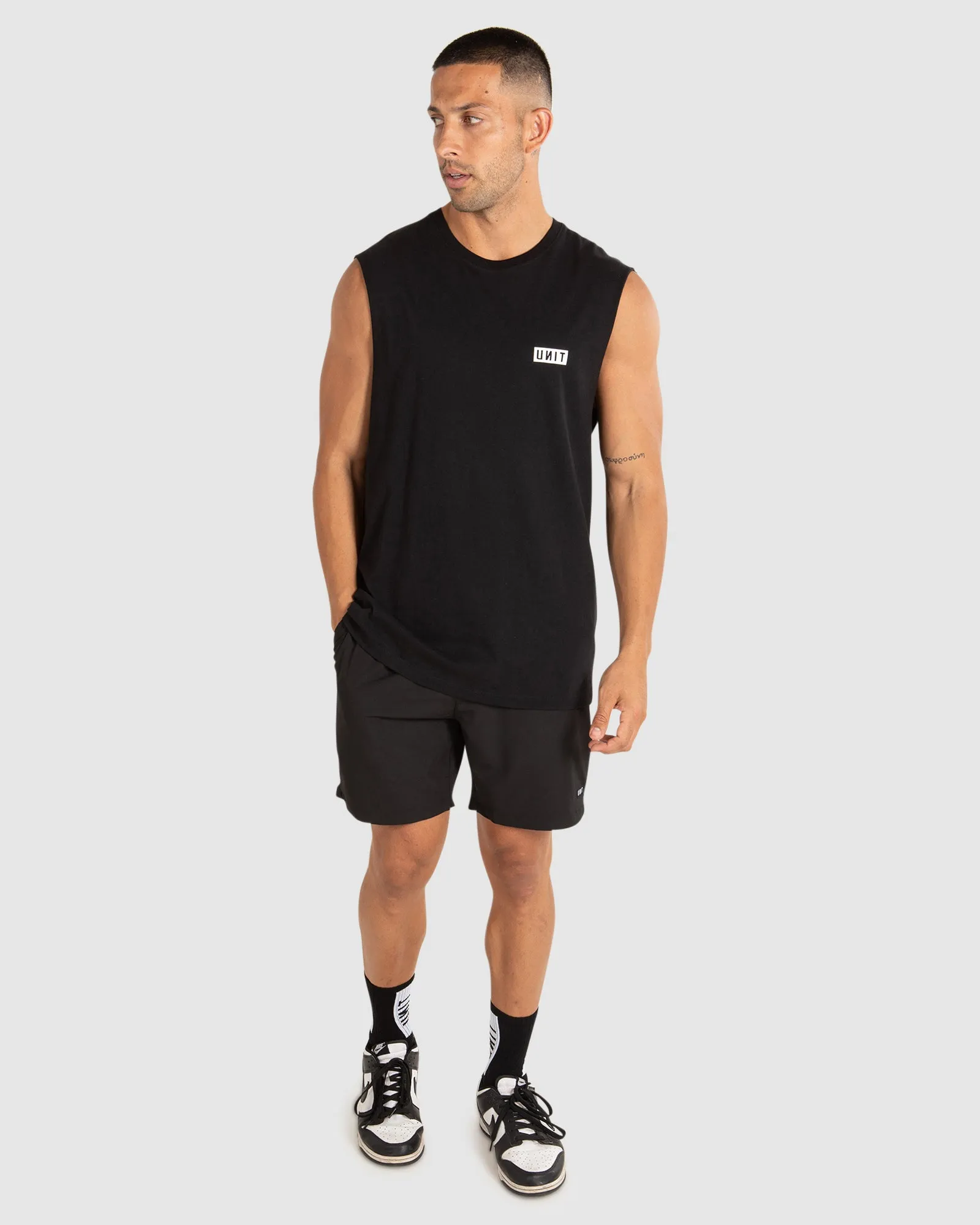 UNIT Mens Case Muscle Tee