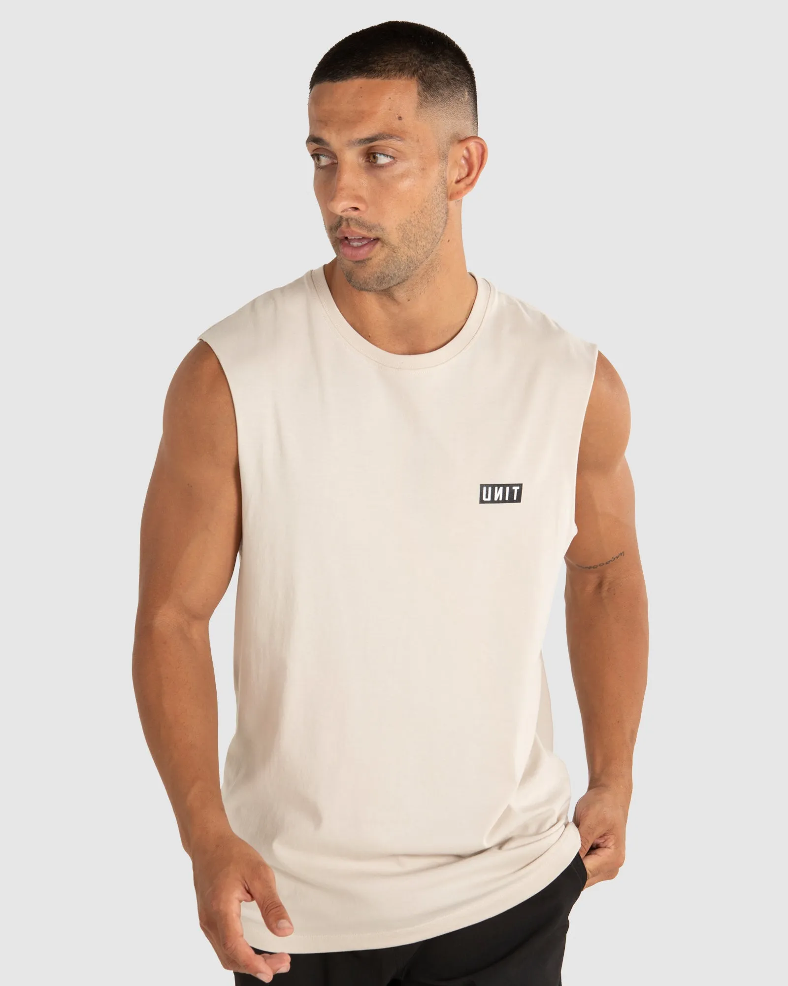 UNIT Mens Case Muscle Tee