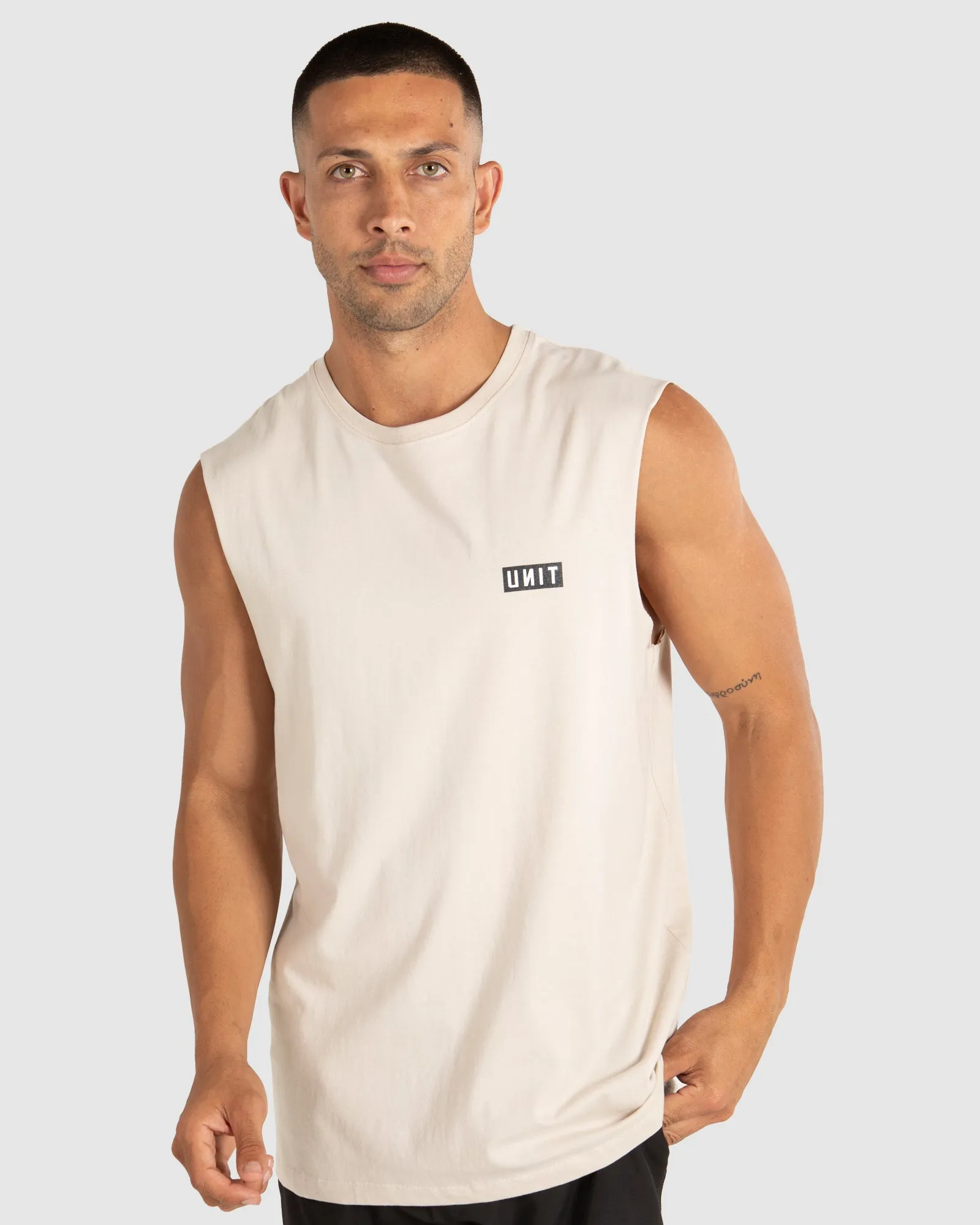 UNIT Mens Case Muscle Tee