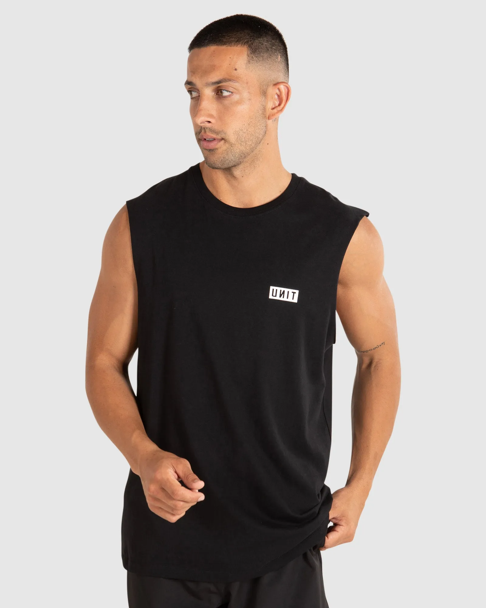 UNIT Mens Case Muscle Tee