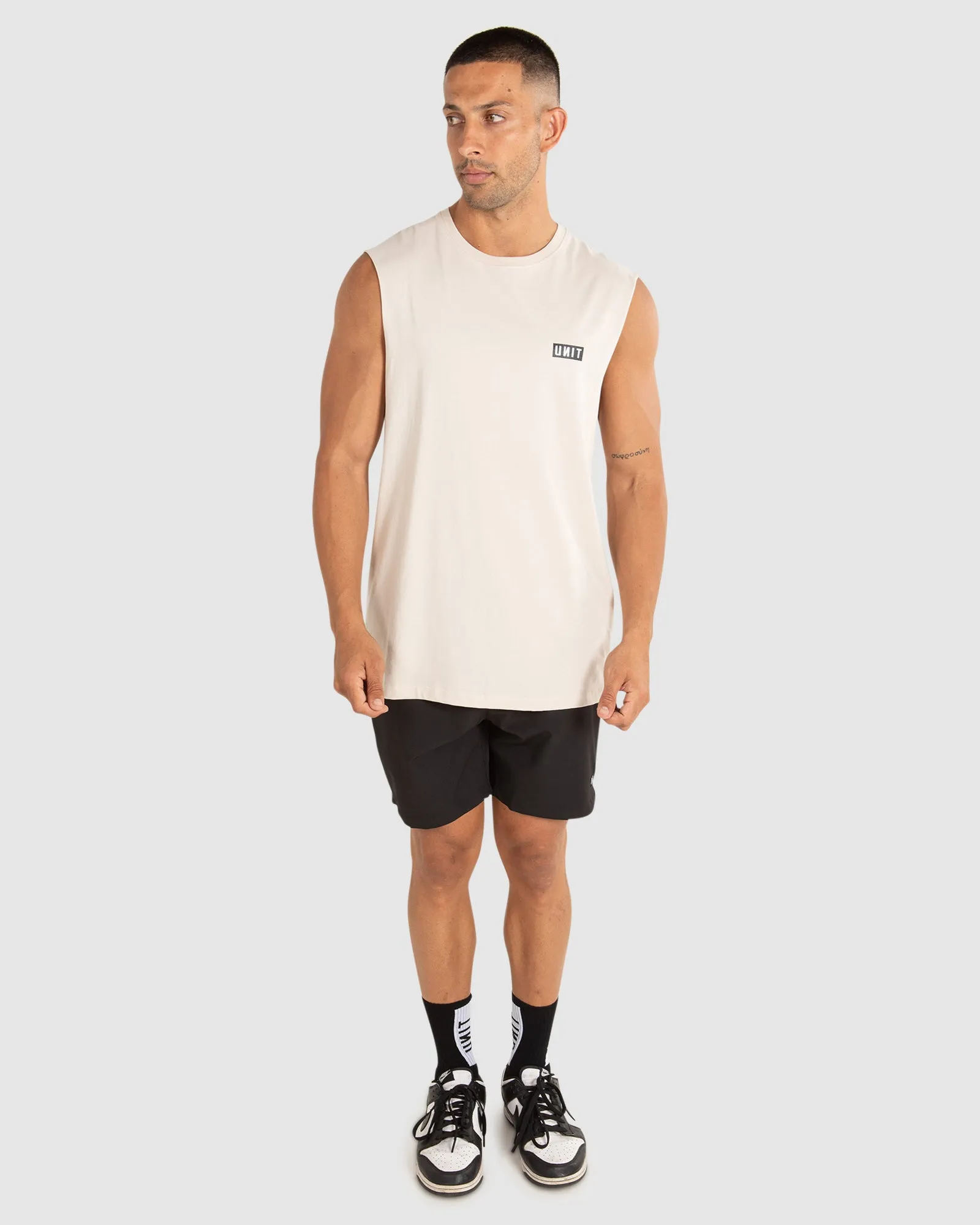 UNIT Mens Case Muscle Tee