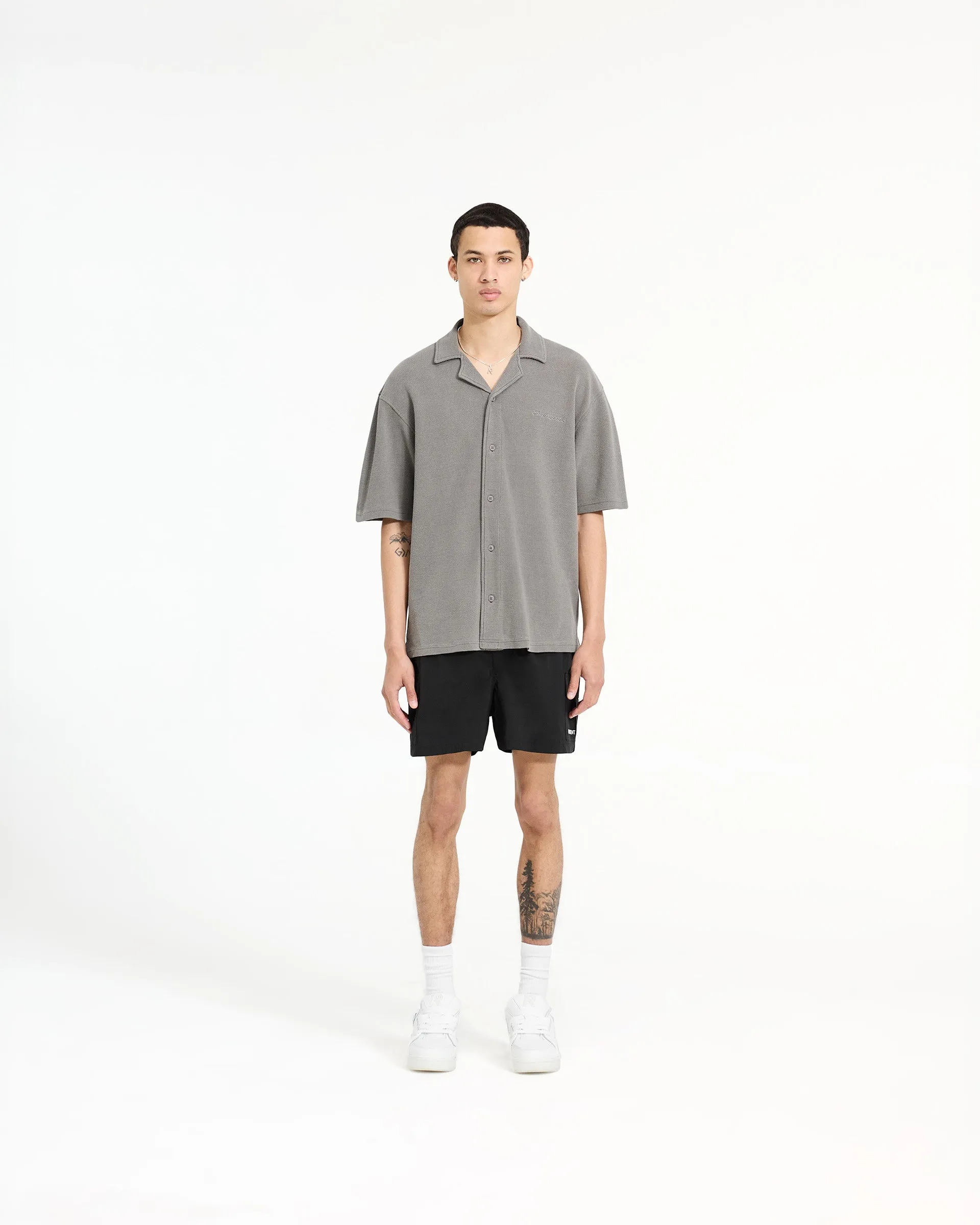 Waffle Shirt - Ultimate Grey