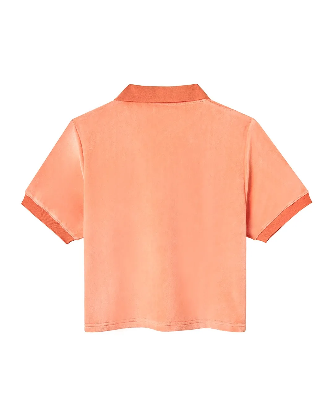 Women's Terry Polo | Peach